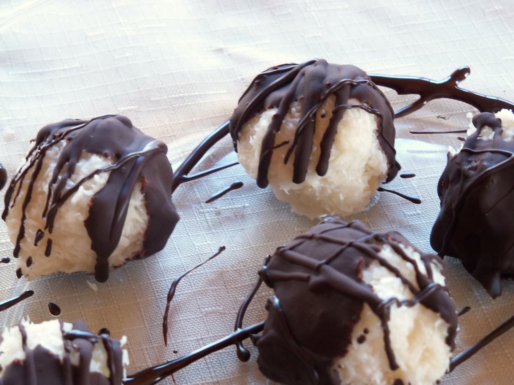 No-Bake Chocolate-Dipped Paleo Macaroons | Cook It Up Paleo