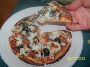 Personal Paleo Pizzas