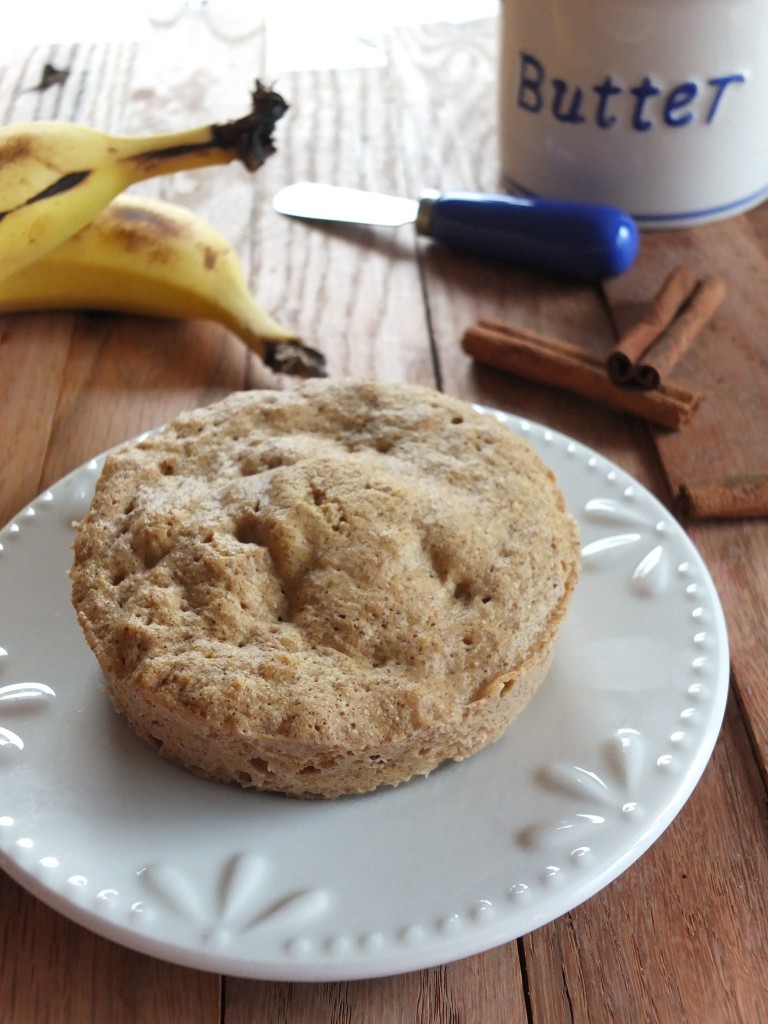 Paleo Banana Mug Cake | Cook It Up Paleo