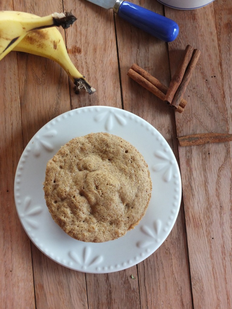 Paleo Banana Mug Cake | Cook It Up Paleo