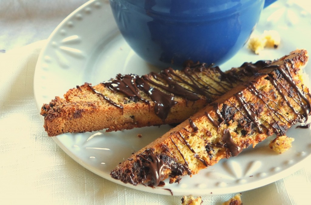 Chocolate Chip Paleo Biscotti | Cook It Up Paleo