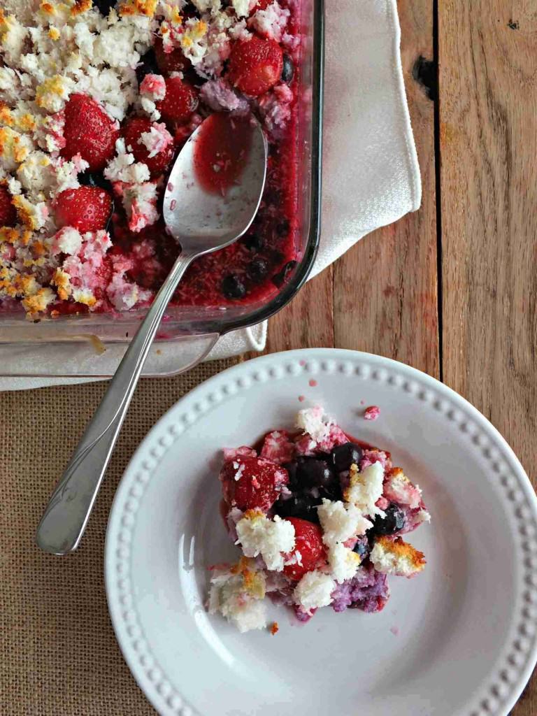 Paleo Berry Cobbler | Cook It Up Paleo