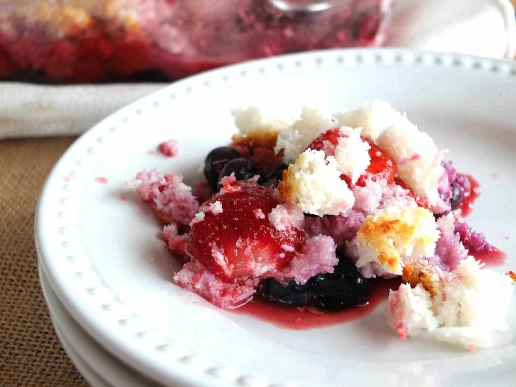 Paleo Berry Cobbler | Cook It Up Paleo