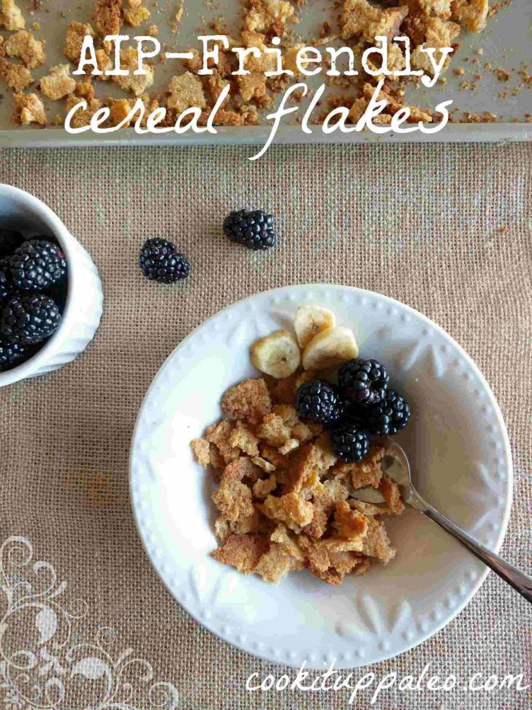 Paleo Cereal Flakes (AIP) | Cook It Up Paleo