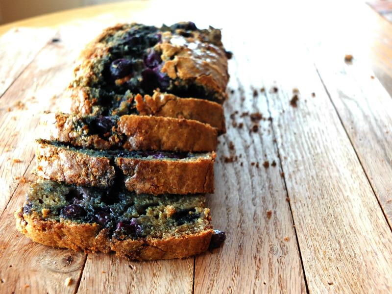 Paleo Pancake Bread with Blueberries | Cook It Up Paleo