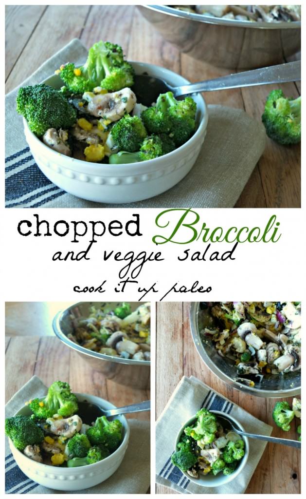 Paleo Broccoli Salad | Cook It Up Paleo