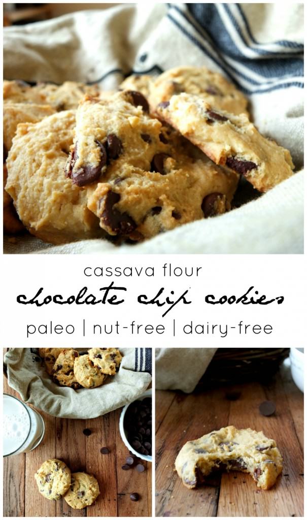 Cassava Flour Chocolate Chip Cookies | Cook It Up Paleo