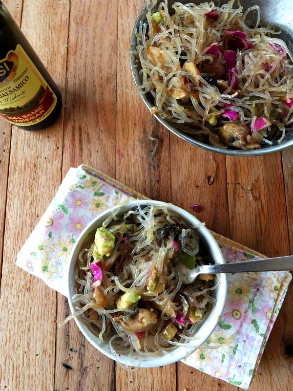 Kelp Noodle Salad | Cook It Up Paleo