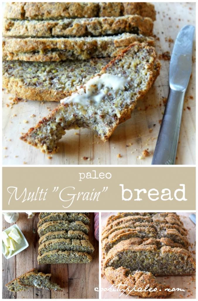 Paleo Multi Grain Bread | Cook It Up Paleo