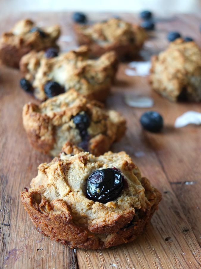 AIP Blueberry Muffins - grain-free, egg-free, nut-free, seed-free, made with real food! | Cook It Up Paleo