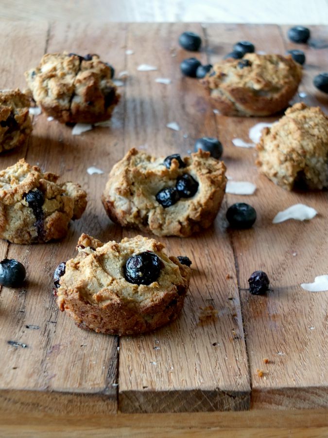 AIP Blueberry Muffins - grain-free, egg-free, nut-free, seed-free, made with real food! | Cook It Up Paleo