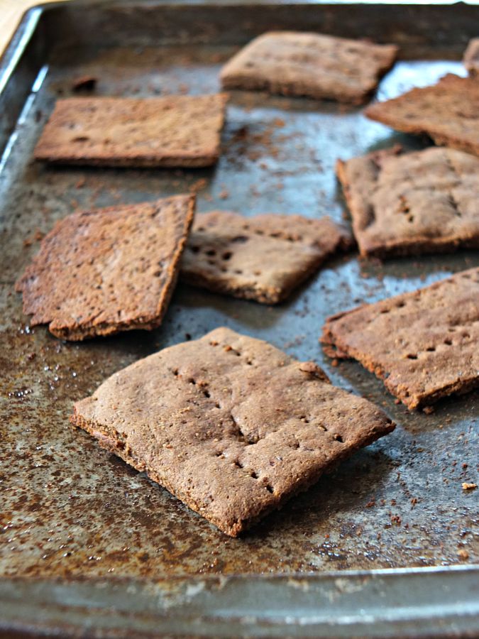 Paleo Graham Crackers - nut free | Cook It Up Paleo