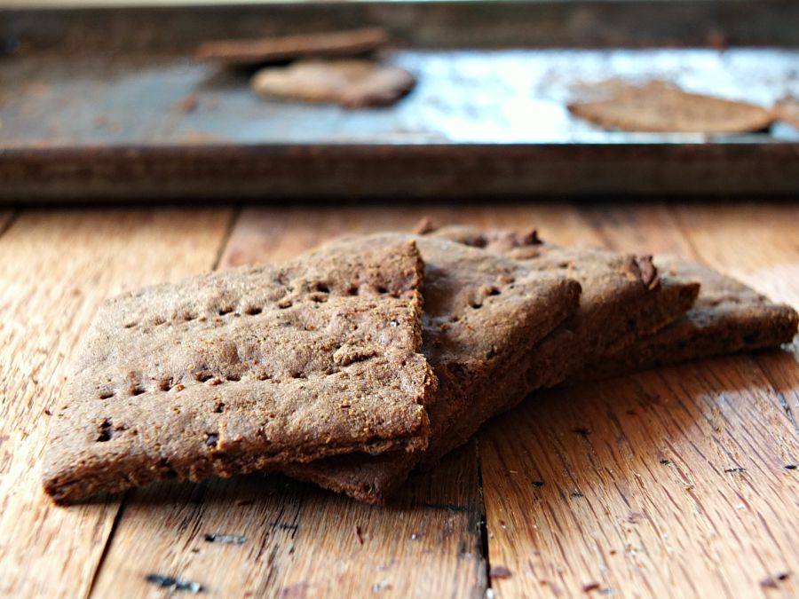 Paleo Graham Crackers - nut free | Cook It Up Paleo