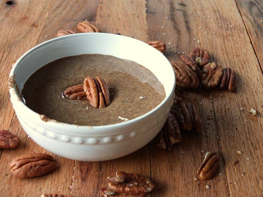 Homemade Maple-Cinnamon Pecan Butter | Cook It Up Paleo