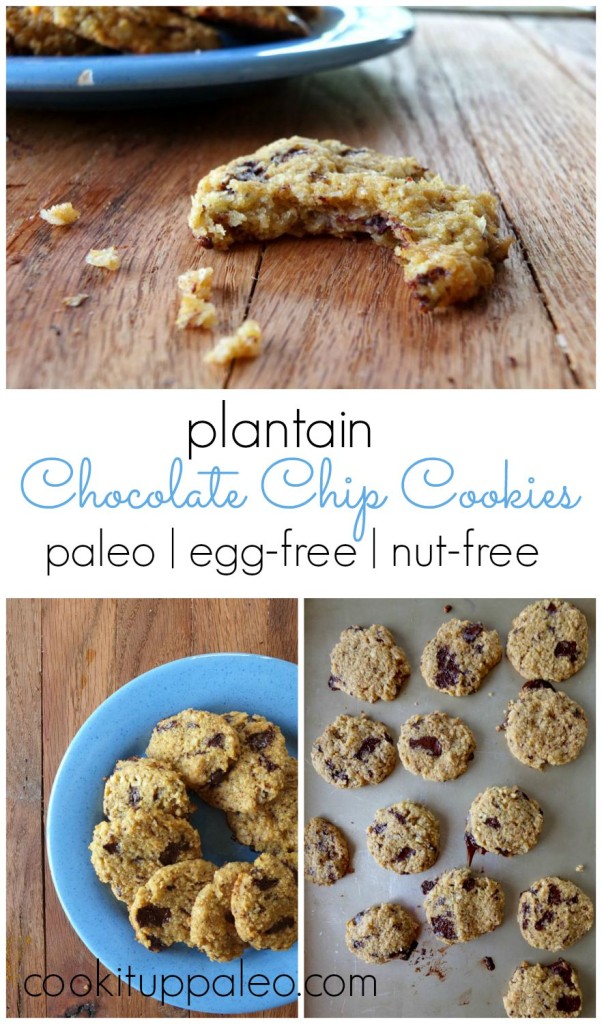 Plantain Chocolate Chip Cookies