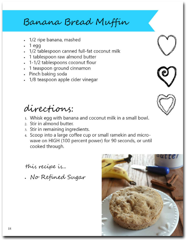 90-Second Paleo Banana Bread - soft, moist, sweet, fluffy perfection! | Cook It Up Paelo