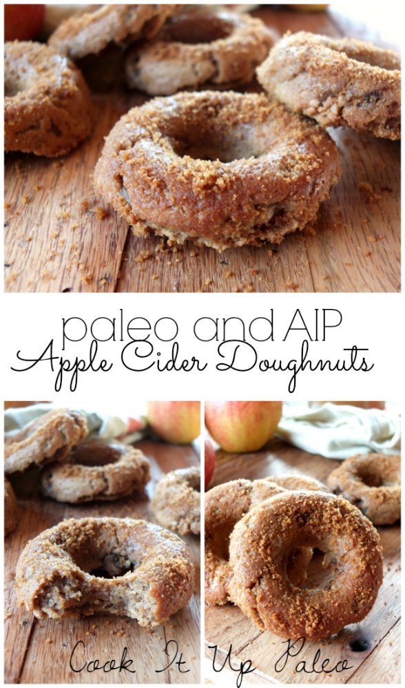 AIP Paleo Apple Cider Doughnuts | Cook It Up Paleo