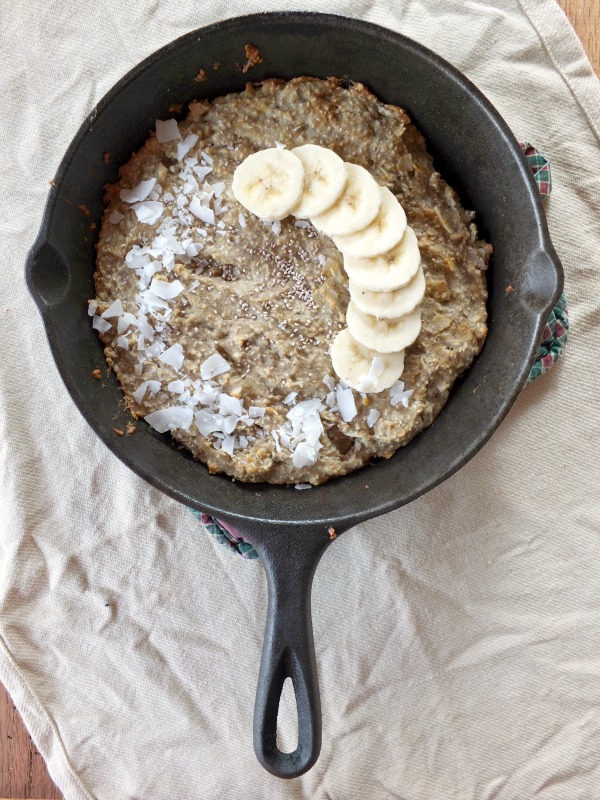 Banana Chia Seed Paleo Breakfast Cake (nut-free, 21DSD-compliant)