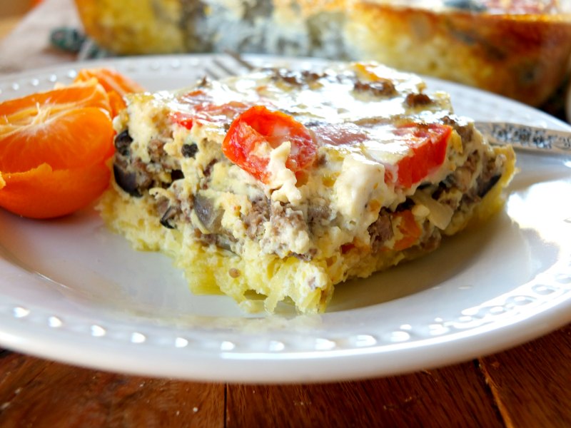 Paleo Breakfast Casserole | Cook It Up Paleo