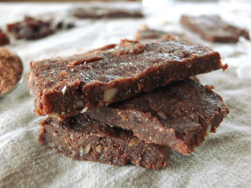 Coconut Cacao Protein Bars | Cook It Up Paleo