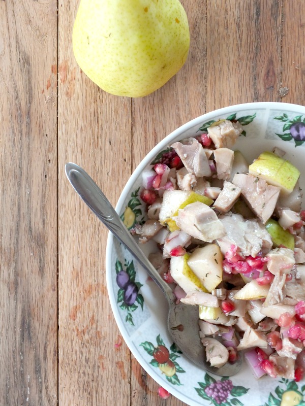 Pomegranate Chicken Salad | Cook It Up Paleo