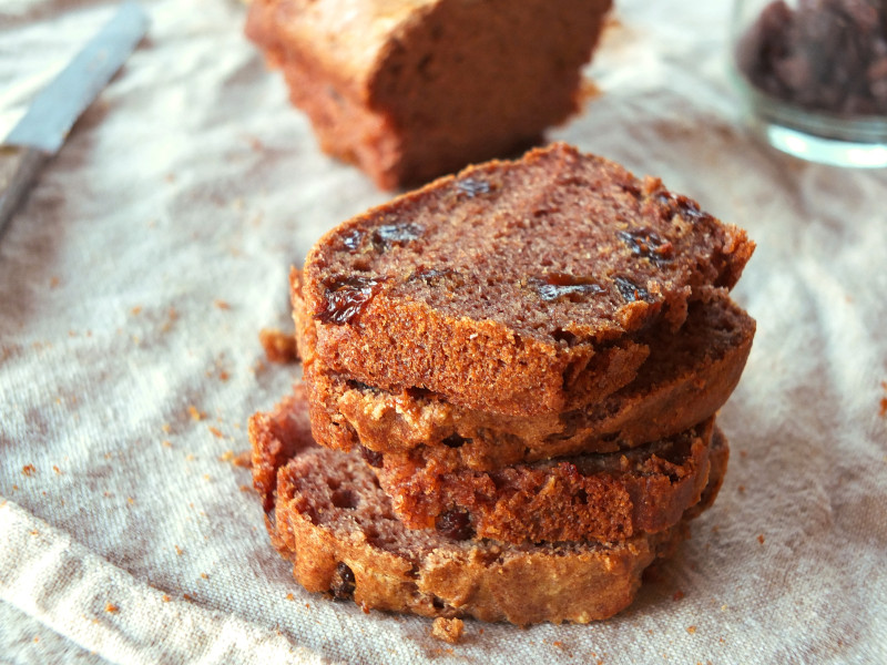 Paleo Cinnamon Raisin Bread (Mini Loaf) | Cook It Up Paleo