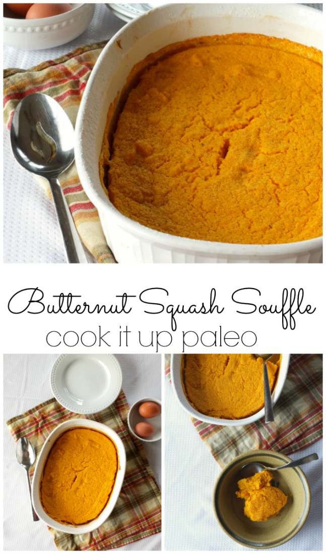 Simple Paleo Butternut Squash Souffle