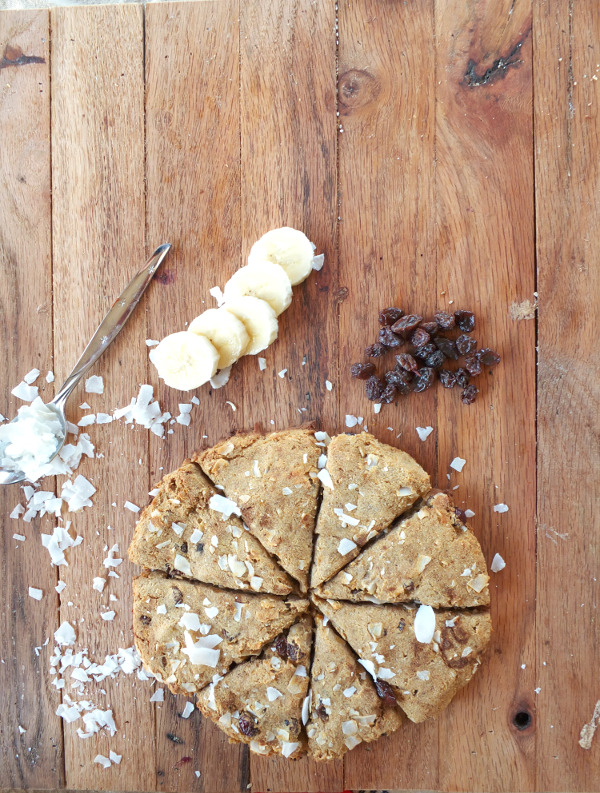 Sweet Potato Raisin AIP Scones | Cook It Up Paleo