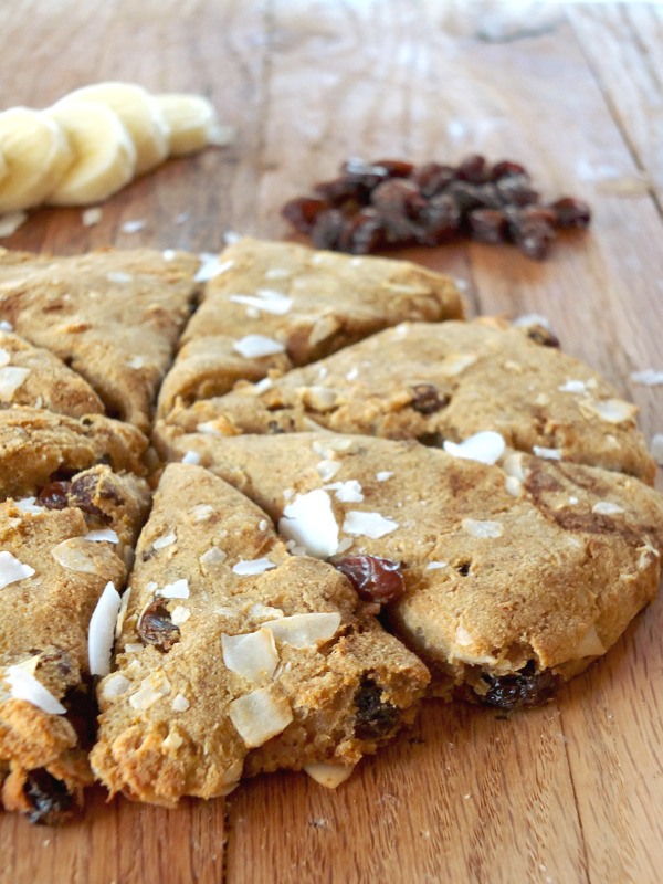 Sweet Potato Raisin AIP Scones | Cook It Up Paleo