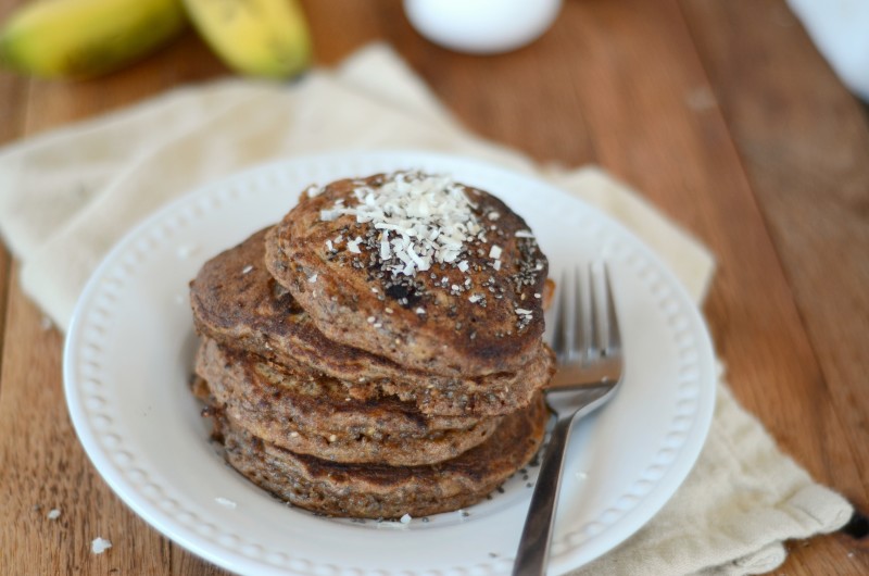 Paleo Banana Pancakes - 21DSD, nut-free