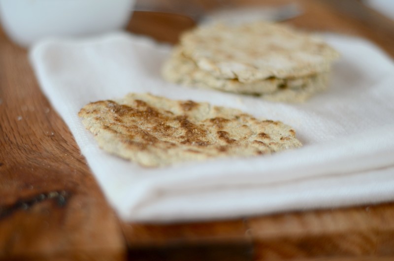 Coconut Flour Flatbread - Paleo, Low-Carb, 21DSD