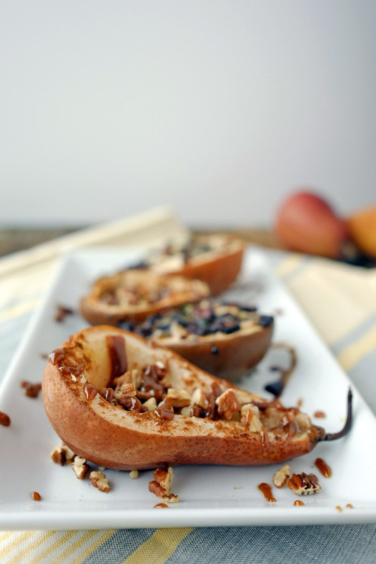 Sweet and Savory Paleo Baked Pears - guest post by Real Simple Good