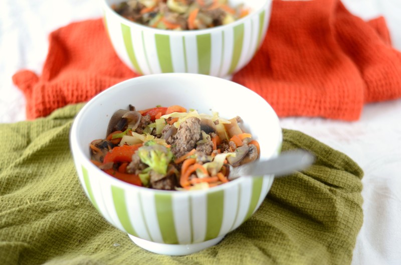 Paleo Hamburger Stir Fry