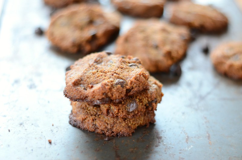 The Best Chewy Coconut Flour Chocolate Chip Cookies