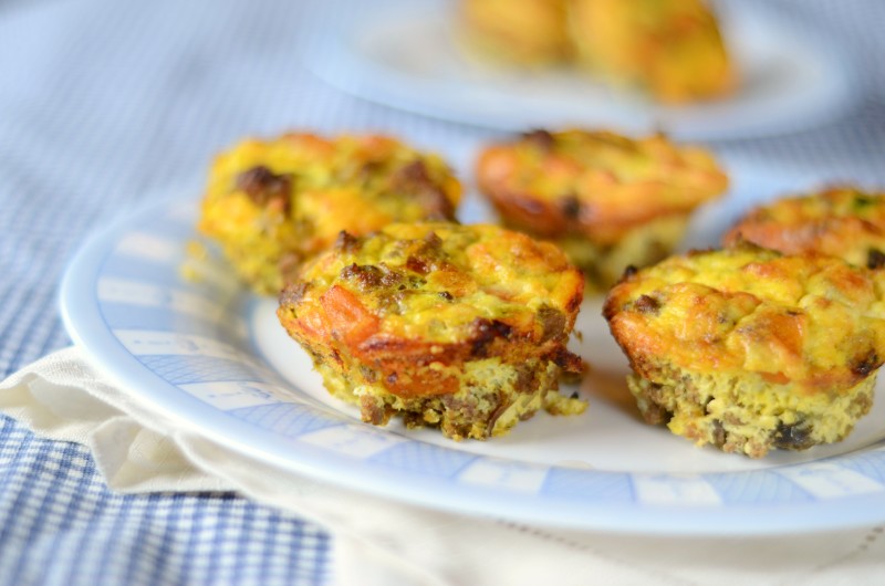 Paleo Sweet Potato Egg Muffins