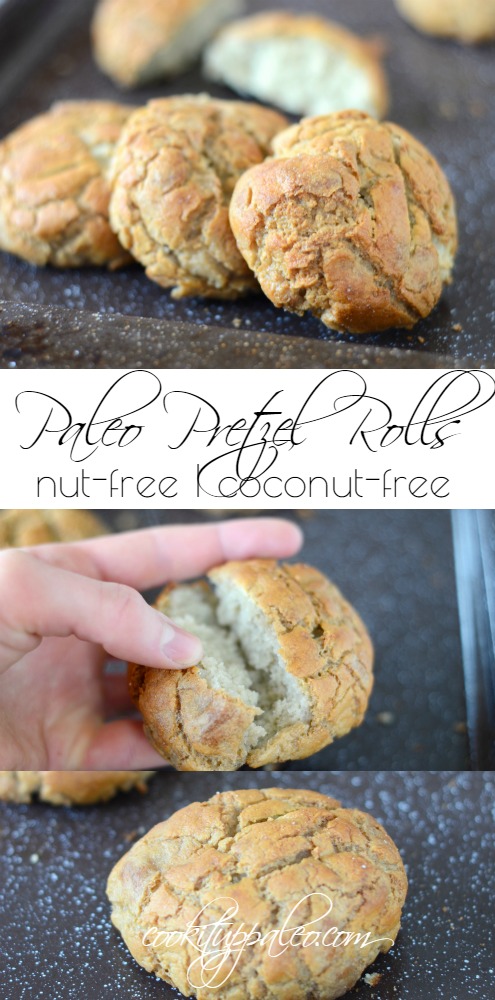 Paleo Pretzel Rolls