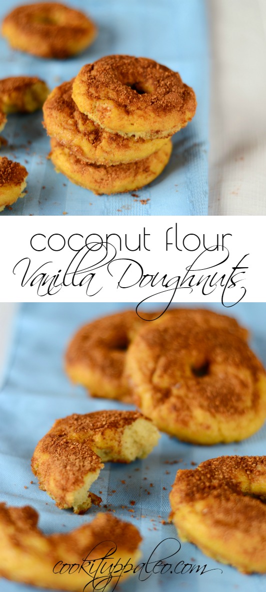 Coconut Flour Donuts - with low-carb option