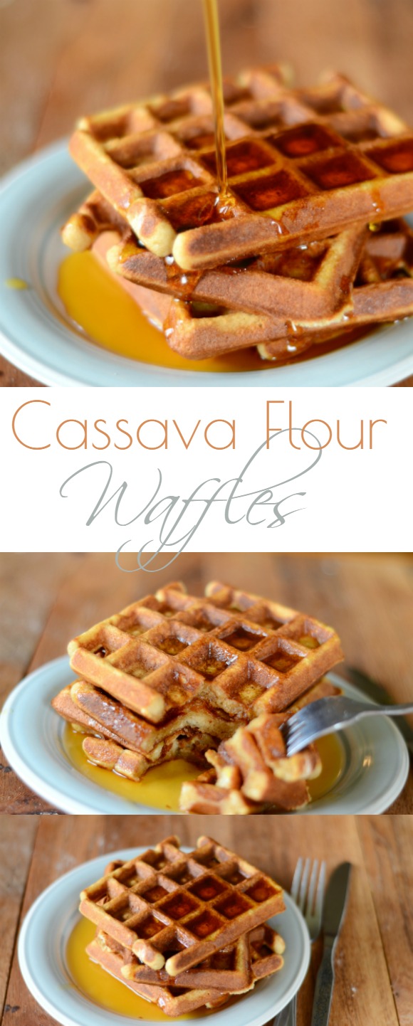 Cassava Flour Waffles