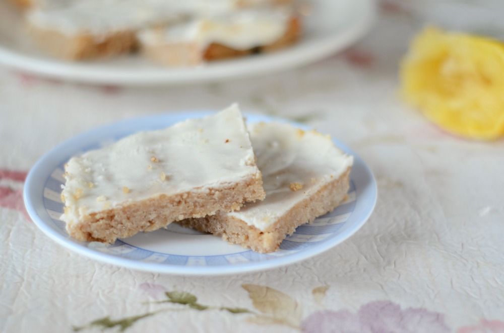 Paleo Lemon Brownies