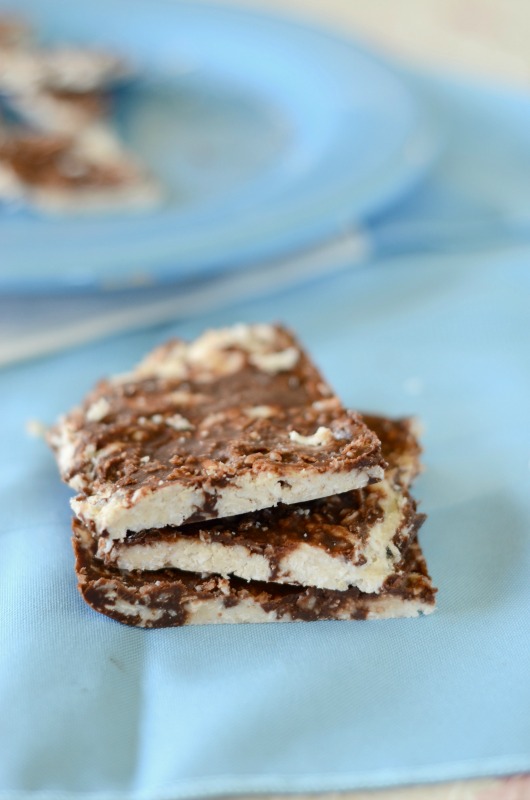 Chocolate Coconut Protein Bark