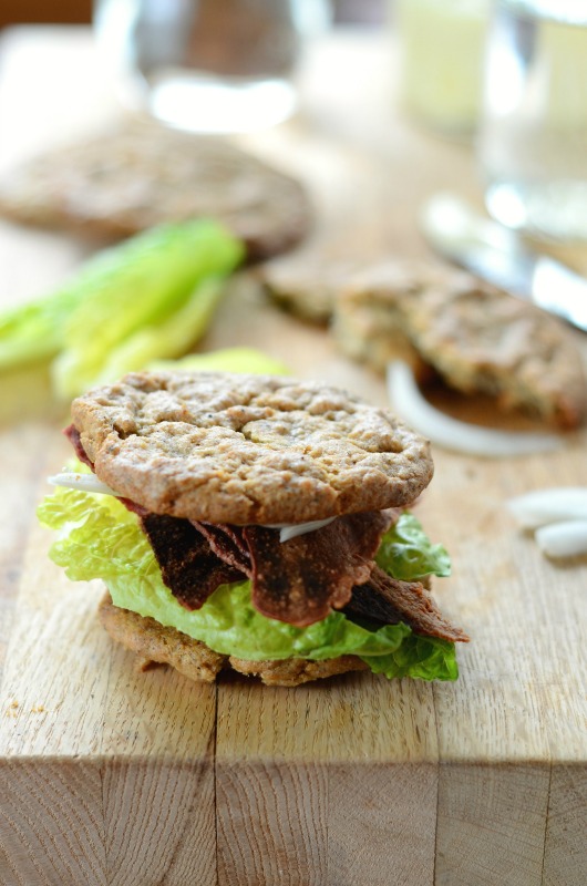 Paleo Sandwich Thins (nut-free, egg-free, vegan)