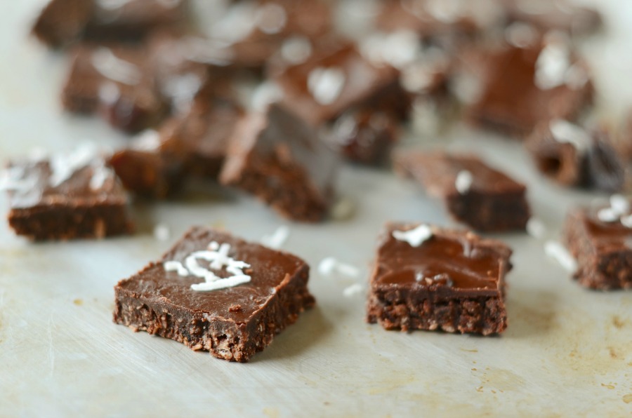 Paleo No Bake Brownies